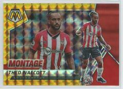 Theo Walcott #16 Soccer Cards 2021 Panini Mosaic Premier League Montage Prices