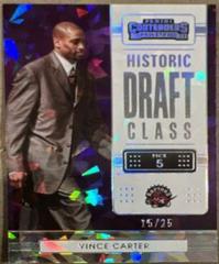 Vince Carter [Cracked Ice] #11 Basketball Cards 2022 Panini Contenders Historic Draft Class Prices