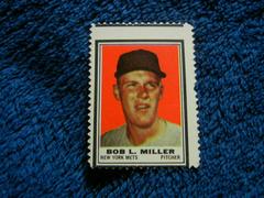 Bob L. Miller Baseball Cards 1962 Topps Stamps Prices