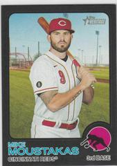 Mike Moustakas [Black] Baseball Cards 2022 Topps Heritage Prices