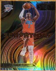 Shai Gilgeous Alexander [Silver] #9 Basketball Cards 2022 Panini Select Sensations Prices