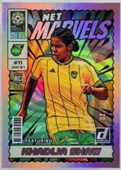 Khadija Shaw [Pink] #13 Soccer Cards 2023 Donruss FIFA Women's World Cup Net Marvels Prices