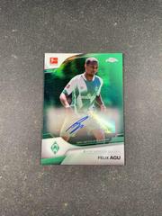 Felix Agu [Green] #BCA-FAG Soccer Cards 2022 Topps Chrome Bundesliga Autographs Prices