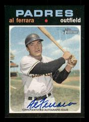 Al Ferrara Baseball Cards 2020 Topps Heritage Real One Autographs Prices
