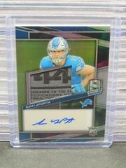 Sam LaPorta #11 Football Cards 2023 Panini Spectra Rookie Autograph Neon Marble Prices