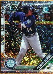 Julio Rodriguez [Speckle Refractor] #BCP-33 Baseball Cards 2019 Bowman Chrome Prospects Prices