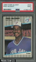 Fred McGriff Baseball Cards 1989 Fleer Glossy Prices
