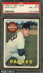 Dave Giusti #98 Baseball Cards 1969 O Pee Chee Prices