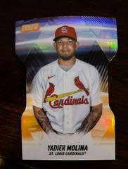 Yadier Molina [Orange] Baseball Cards 2022 Stadium Club Triumvirates Prices