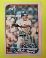 Luis Aguayo Baseball Cards 1989 Topps Prices