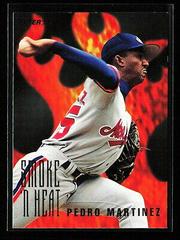 Pedro Martinez #7 Baseball Cards 1996 Fleer Smoke N' Heat Prices