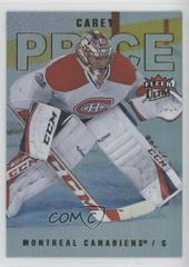 Carey Price [Rainbow Foil] #105 Hockey Cards 2021 Ultra Prices