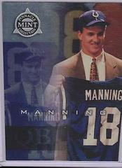 Peyton Manning [Silver] #66 Football Cards 1998 Pinnacle Mint Prices