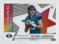 Trevor Lawrence [Stardust] #SS-11 Football Cards 2021 Panini Illusions Shining Stars Prices