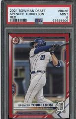 Spencer Torkelson [Red] #BD-20 Baseball Cards 2021 Bowman Draft Prices