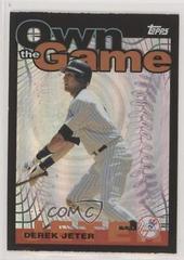 Derek Jeter #OG6 Baseball Cards 2004 Topps Own the Game Prices
