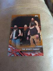 The Wyatt Family [Bronze] Wrestling Cards 2017 Topps WWE Road To Wrestlemania Prices