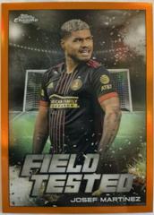 Josef Martinez [Orange] #FT-1 Soccer Cards 2022 Topps Chrome MLS Field Tested Prices