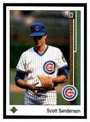 Scott Sanderson #342 Baseball Cards 1989 Upper Deck Prices
