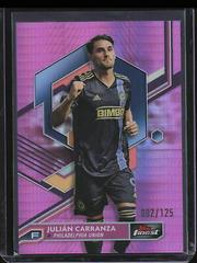 Julian Carranza [Pink Prism Refractor] #40 Soccer Cards 2023 Finest MLS Prices