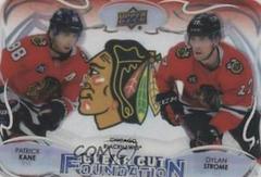 Patrick Kane, Dylan Strome Hockey Cards 2022 Upper Deck Clear Cut Foundations Prices