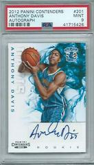 Anthony Davis Autograph #201 Basketball Cards 2012 Panini Contenders Prices