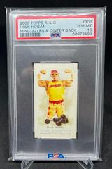 Hulk Hogan [Mini Allen & Ginter Back] Baseball Cards 2006 Topps Allen & Ginter Prices