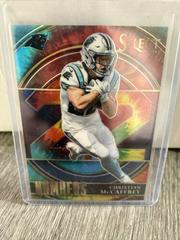 Christian McCaffrey [Tie Dye] #SN-20 Football Cards 2021 Panini Select Numbers Prices