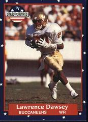 Lawrence Dawsey #124 Football Cards 1991 Fleer Stars and Stripes Prices