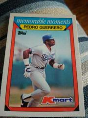Pedro Guerrero Baseball Cards 1988 Kmart Prices