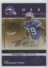 Eric Frampton [Autograph] #147 Football Cards 2007 Playoff Contenders Prices