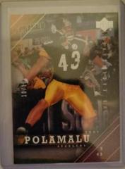 Troy Polamalu [UD Exclusives Spectrum] #150 Football Cards 2005 Upper Deck Prices
