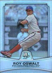 Roy Oswalt #78 Baseball Cards 2010 Bowman Platinum Prices