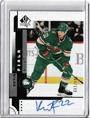 Kevin Fiala Hockey Cards 2021 SP Authentic Signatures Prices