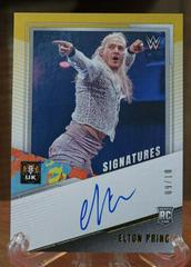Elton Prince [Gold] Wrestling Cards 2022 Panini NXT WWE Signatures Prices