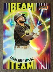Fernando Tatis Jr. [Orange] #BT-5 Baseball Cards 2022 Stadium Club Chrome Beam Team Prices