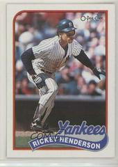 Rickey Henderson #282 Baseball Cards 1989 O Pee Chee Prices