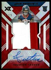John Metchie III [Red] Football Cards 2022 Panini XR Rookie XL Swatch Autographs Prices