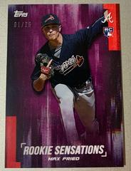 Max Fried [Purple] #25P Baseball Cards 2018 Topps on Demand Rookie Sensations Prices