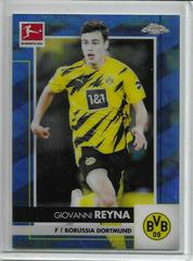 Giovanni Reyna [Blue Wave Refractor] Soccer Cards 2020 Topps Chrome Bundesliga Prices
