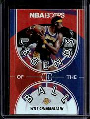Wilt Chamberlain #10 Basketball Cards 2021 Panini Hoops Legends of the Ball Prices