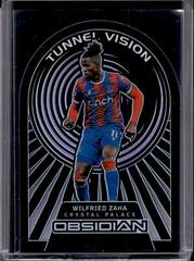 Wilfried Zaha [Purple] #4 Soccer Cards 2022 Panini Obsidian Tunnel Vision Prices