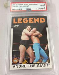 Andre The Giant Wrestling Cards 2016 Topps WWE Heritage Prices