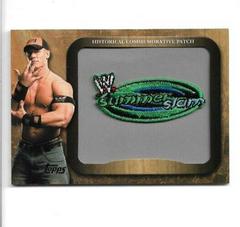 John Cena #P3 Wrestling Cards 2009 Topps WWE Historical Commemorative Patch Prices