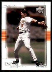 Cal Ripken Jr. Baseball Cards 2001 Upper Deck Pros & Prospects Prices