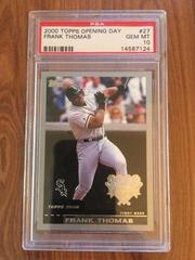 Frank Thomas #27 Baseball Cards 2000 Topps Opening Day Prices