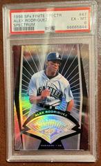 Alex Rodriguez [Spectrum] #47 Baseball Cards 1998 SPx Finite Prices