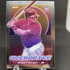 Bobby Dalbec #9 Baseball Cards 2021 Panini Chronicles Overdrive Prices
