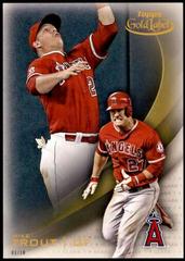 Mike Trout [Class 1 5x7 Gold] Baseball Cards 2016 Topps Gold Label Prices