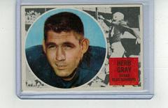 Herb Gray #80 Football Cards 1960 Topps CFL Prices